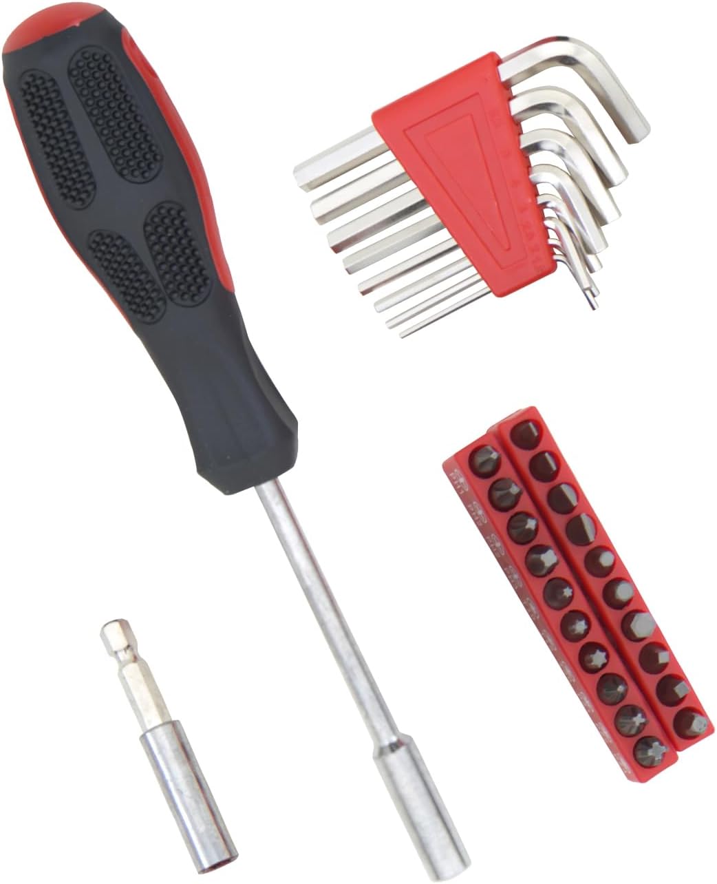 39 Piece Red Tool Kit