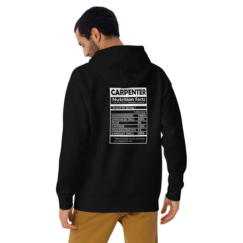 Carpenters Nutrition Facts Hoodie
