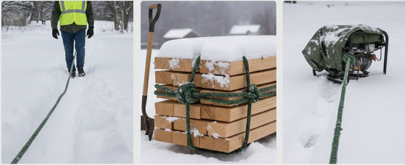 Winter Uses of Ropes (Nobody Talks About)