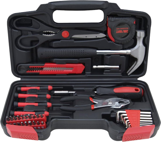 39 Piece Red Tool Kit