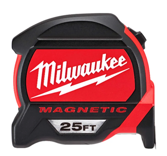 Milwaukee 48-22-5125 Compact Wide Blade Magnetic Tape Measure