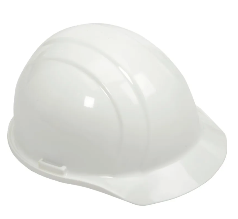 ERB / Deltaplus Americana Cap Style Hard Hat, 4-Point Pinlock (Yellow/White)