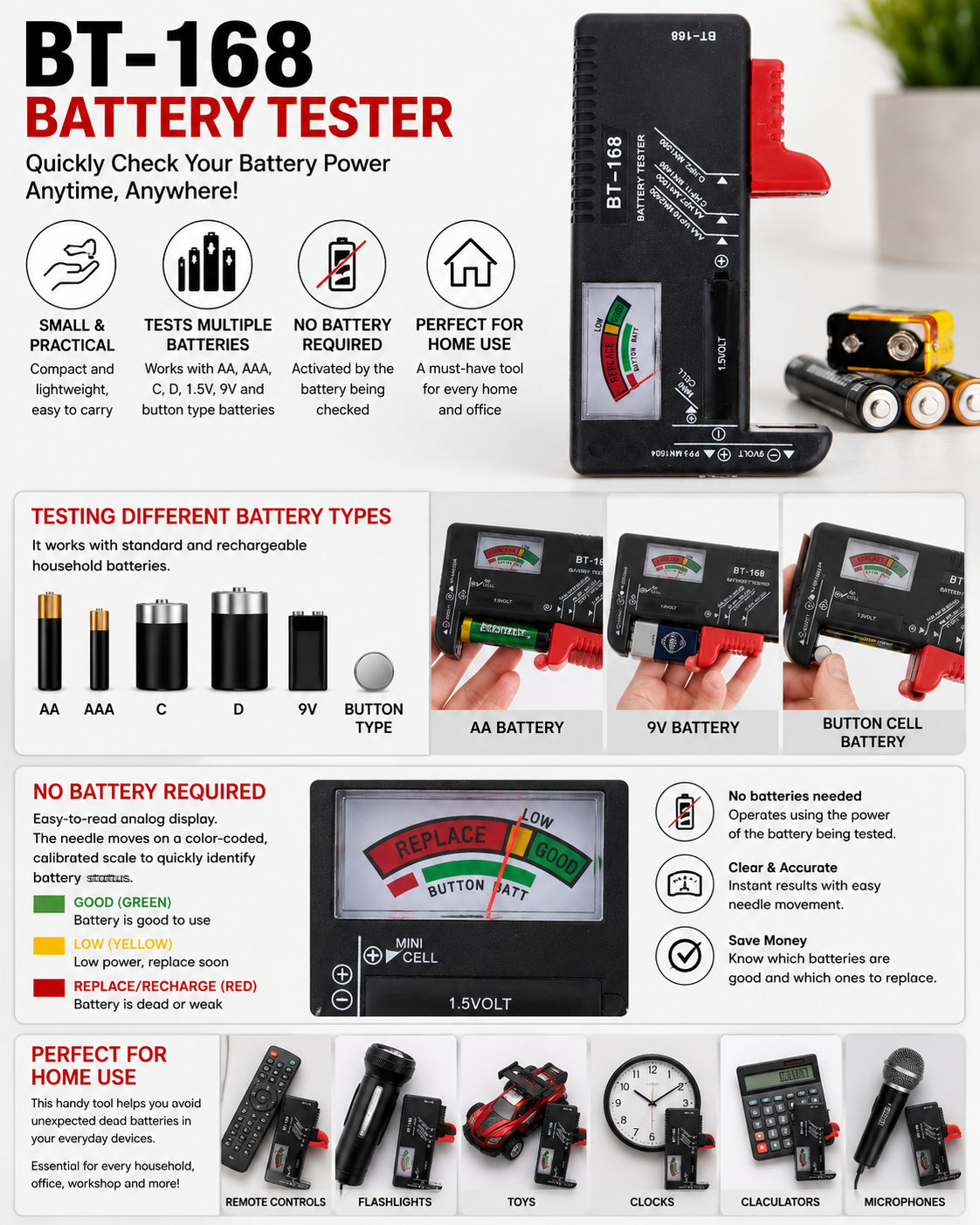 Digital Battery Tester