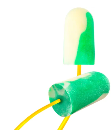 PIP ECOSeries BioSoft Corded Earplugs, NRR 32, 100-Pair Box