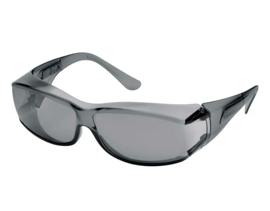 Elvex OVR-Spec III OTG Safety Glasses, Gray Lens