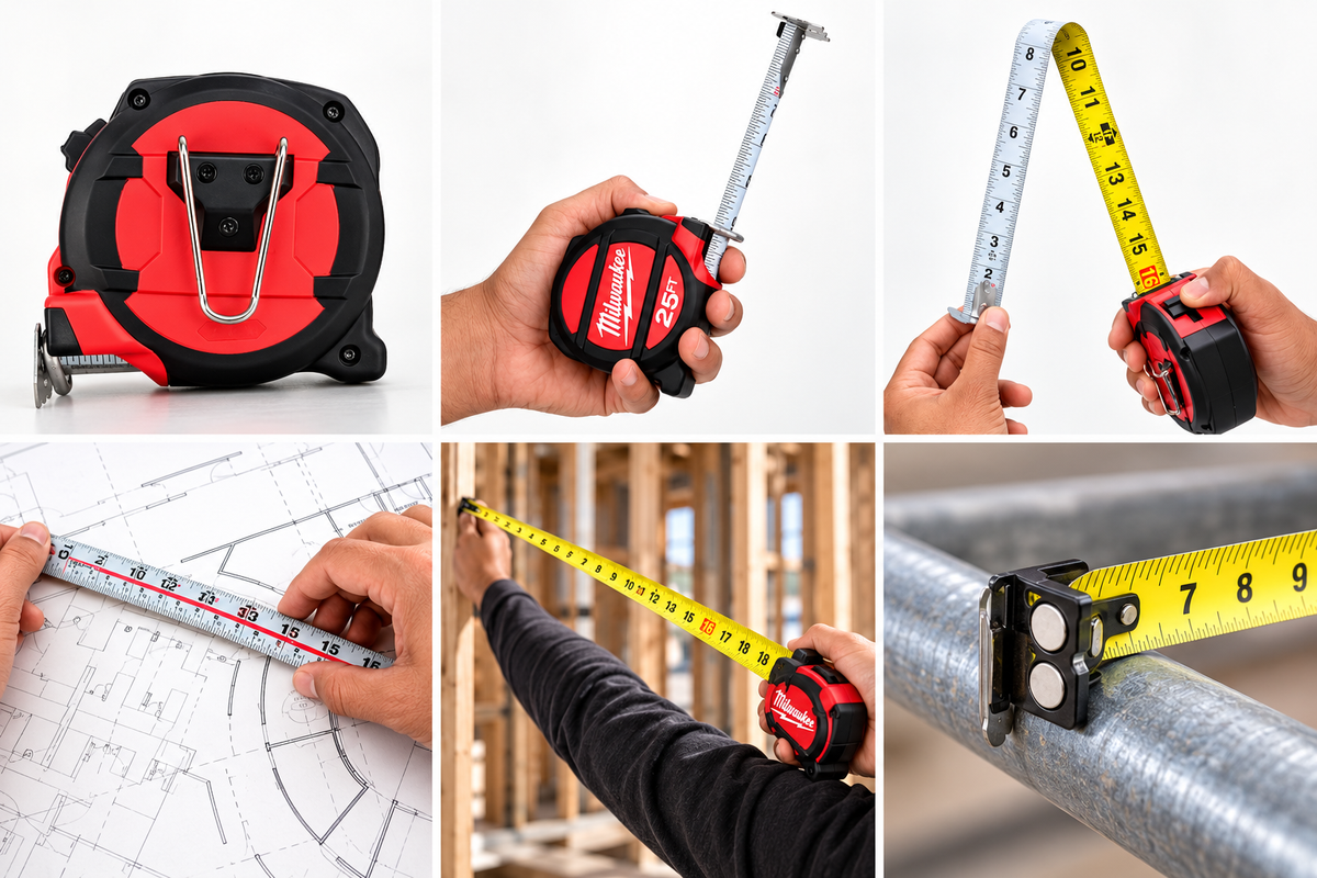 Milwaukee 48-22-5125 Compact Wide Blade Magnetic Tape Measure