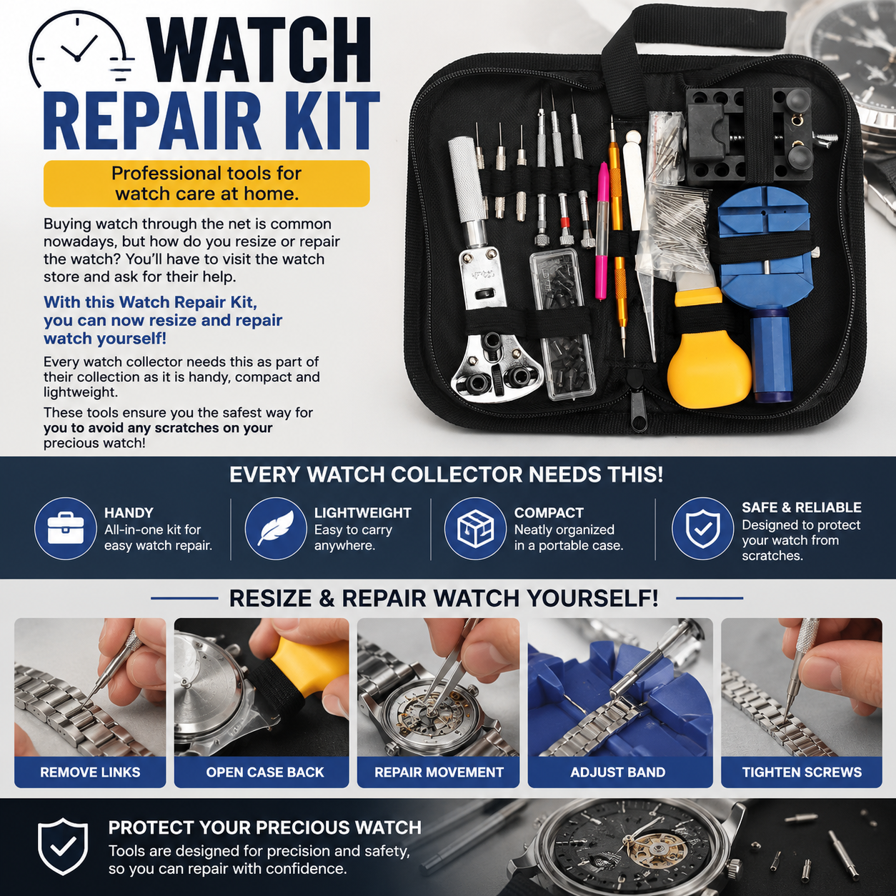 Watch Repair Kit