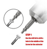 Easy Out Damage Screw Extractor (4PCS)
